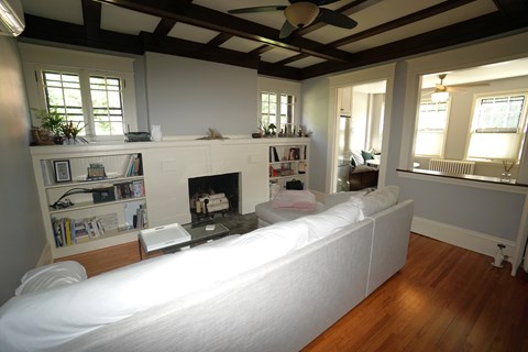 Floor plan for 1 bed, 1 bath, 750 sqft